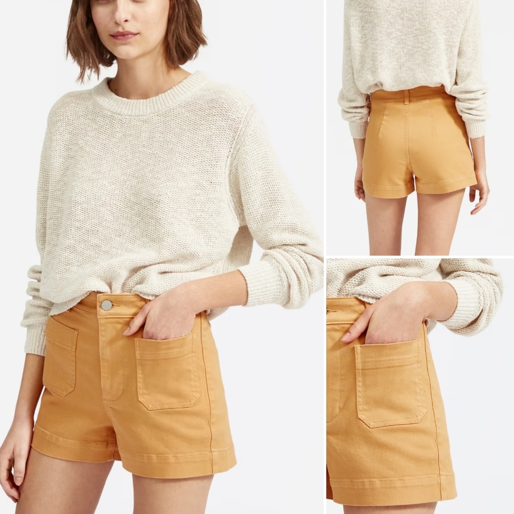 Everlane Women's High Waist Shorts